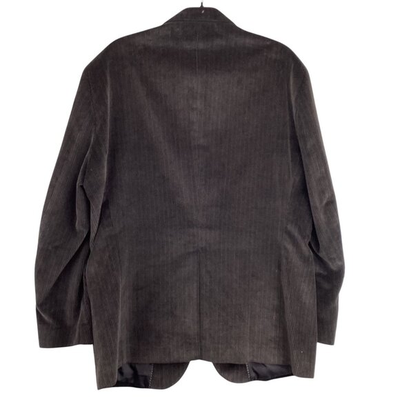Dockers Mens Corduroy Blazer Jacket Size 44R Brown Suit Coat Lined - Picture 6 of 10